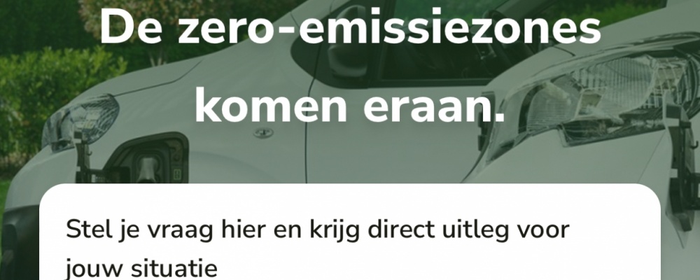 Zero emissie zones: steekt de Tweede Kamer een spaak in het wiel?